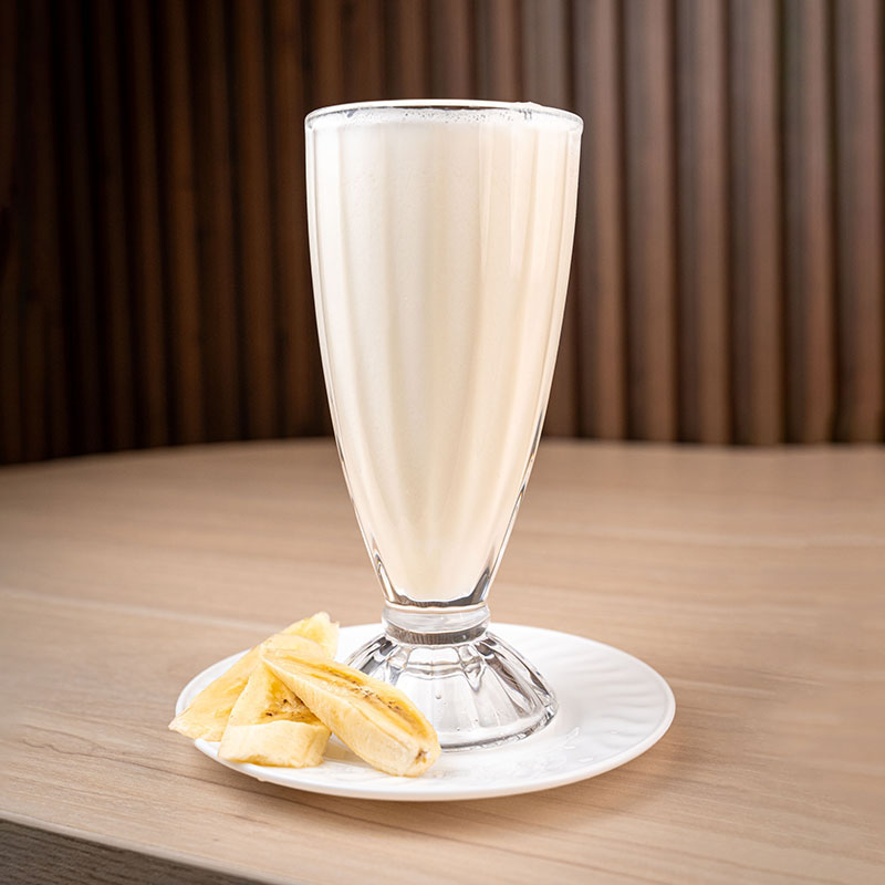 Jugo de Plátano Con Leche